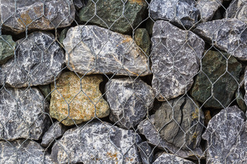 pattern of wire mash on stone