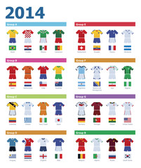 Soccer championship colours