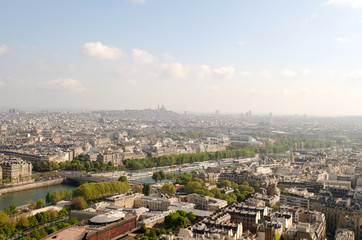 Fototapeta na wymiar Paris_Panorama_Eifelturm_Frankreich_19