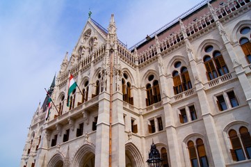 Budapest parliamant facade