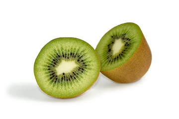Isolated kiwi fruit