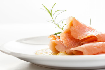 Smoked salmon