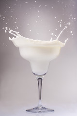 coppa di latte splash