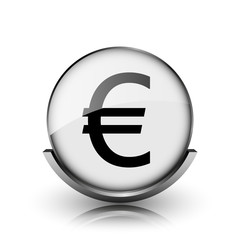 Obraz premium Euro icon