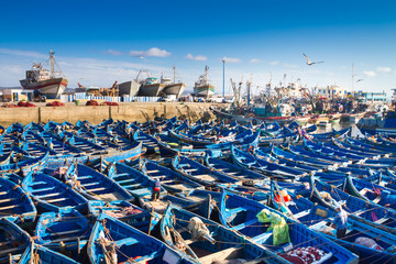 Essaouira - Magador port, Marrakech, Morocco.