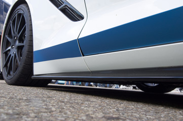 Tieferlegung extrem Auto Motorsport