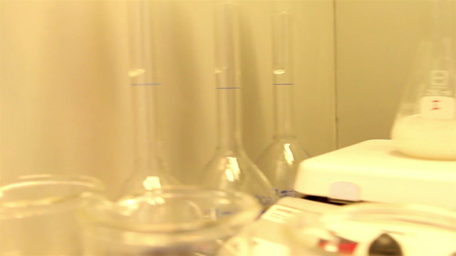 Laboratory equipments inside the laboratory