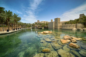 Fototapeta premium Dubai, Madinat Jumeirah