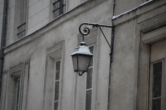 Paris bei Schnee