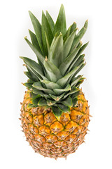 Ananas isolato su sfondo bianco