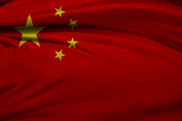 China waving flag 