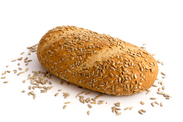 Brot mit Sonnenblumenkernen