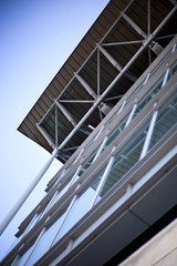 Facade of a modern building