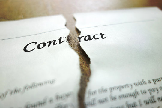 torn contract
