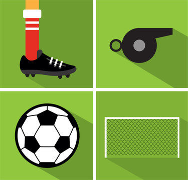 Soccer icon set II