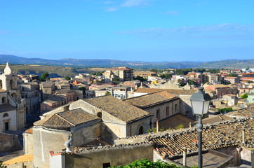 palazzolo Acreide view, Noto Valley, Sicily