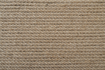 Rough rope closeup