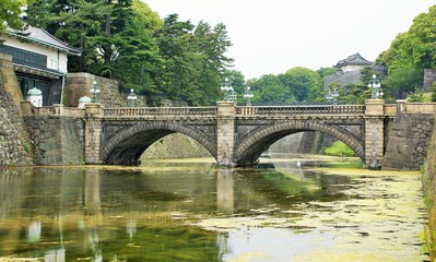 Fototapeta premium 旧江戸城二重橋跡