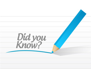 did you know question illustration design