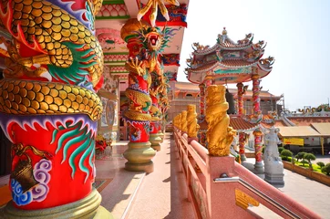 Photo sur Plexiglas Temple Pavillon du temple chinois