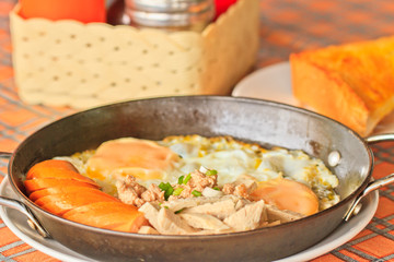 Egg frying pan