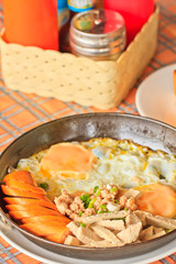 Egg frying pan