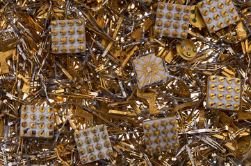 gold-plated connectors 