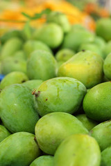 fresh mango in the market