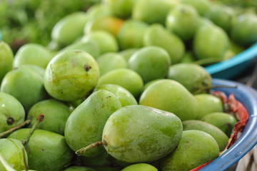 fresh mango in the market