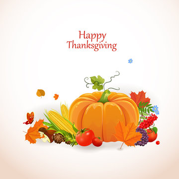 Happy Thanksgiving Day celebration flyer, for you design