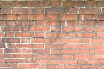 素焼煉瓦の千鳥積み