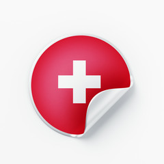 Obraz premium Switzerland Flag Icon