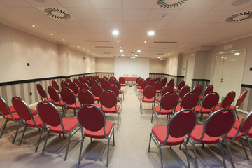Interior of a modern conference hall 