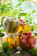 preserved vegetables