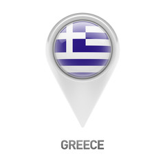 Obraz premium Greece Flag Icon