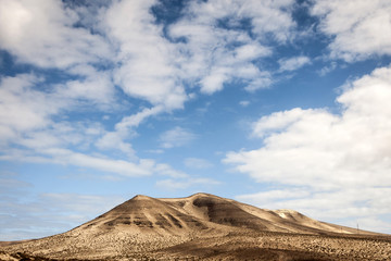 Fototapeta na wymiar Fuerteventura Hill