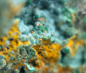 Abstract background,Crystal stone. Extreme closeup.Macro