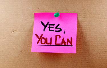 Yes You Can Concept