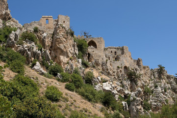 Fototapeta na wymiar Замок святого Иллариона. Северный Кипр