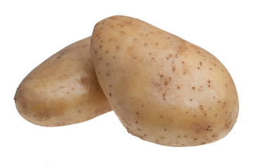 potato isolated on white background