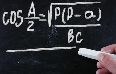 math on blackboard