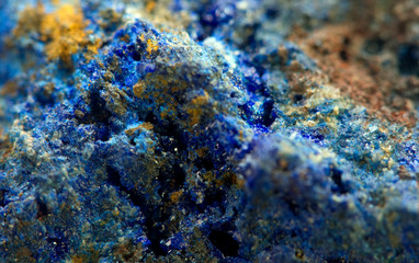 Crystals. Extreme closeup