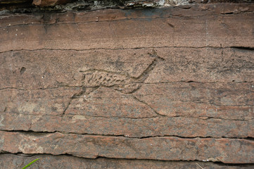 petroglyphs 