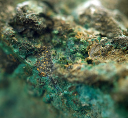 Crystal. Extreme closeup