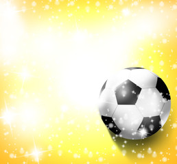 Naklejka premium Soccer Design