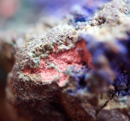Crystal. Extreme closeup