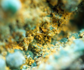 Crystal. Extreme closeup