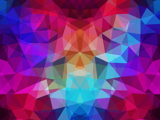 Abstract Geometrical Multicolored Background