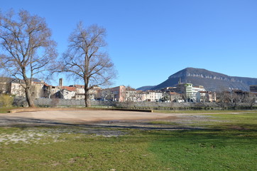 Vue panoramique de Millau 