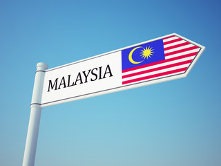 Malaysia Flag Sign